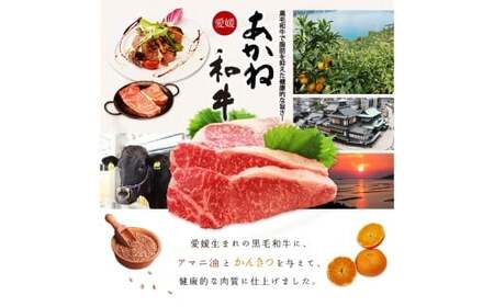 愛媛あかね和牛 焼肉用 赤身 ウデ モモ（約800g）国産 和牛 牛肉 バーベキュー 肉 お肉 【えひめの町（超）推し！（松前町）】（746）