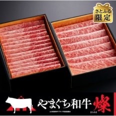 さとふる限定【日本一受賞:牛肉】やまぐち和牛燦(きらめき)厳選スライスセット　1kg『シート包み』