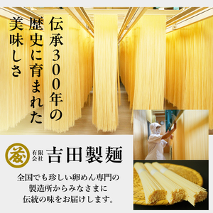 【名産食べ比べ】 ぶっかけ卵めんとカレー卵めんの詰め合わせ 2人前×各2袋 岩手名産 素麺[K0013] 
