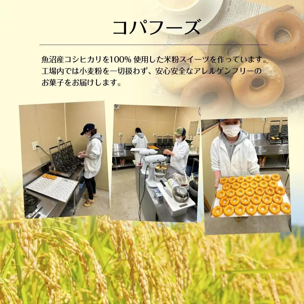 グルテンフリー 米粉 玄米粉 ドーナツ 5種 20個セット ショコラ メープルアーモンド チーズ 桑茶あずき 黒ごま ドーナッツ スイーツ おやつ 冷凍 ギフト コパフーズ 送料無料 新潟県 南魚沼市