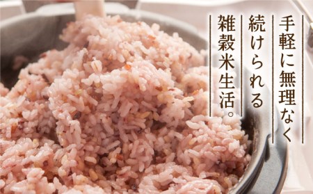 【全12回定期便】穀物三昧 500g×2袋【葦農】雑穀米 古代米 黒米 麦 ブレンド 国産 [HAJ024]