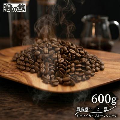 ふるさと納税 下呂市 緑の館 / ジャマイカ・ブルーマウンテンNo.1  豆 600g(200g×3袋)【17-132】