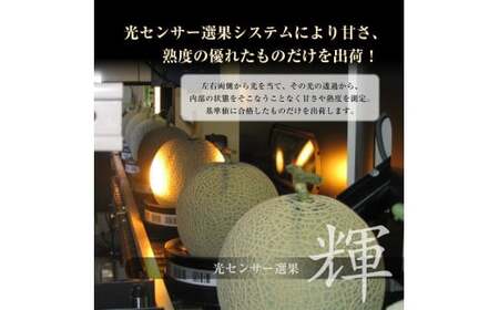 メロン めろん ＼光センサーで計測 糖度16度以上！／クインシー 【輝】2玉  茨城 鉾田 サングリーン旭 フルーツ 旬 プレゼント 人気 おすすめ 贈り物 甘い ヘルシースイーツ 産地直送 農業王国