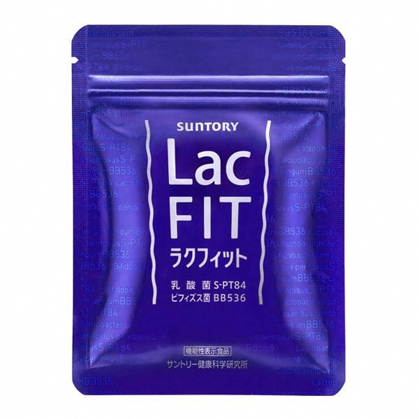 サントリー 公式 ラクフィット 30粒入(約30日分) 乳酸菌 ビフィズス菌 BB536 S-PT84 サプリメント サプリ サントリーウエルネス (2010)