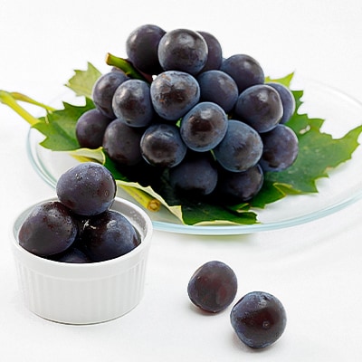 朝採りピオーネ2房入(約1kg)【配送不可地域：離島】