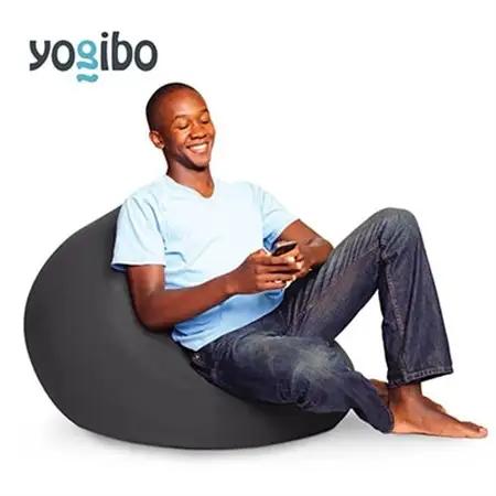 Yogibo Mini(ヨギボー ミニ)ダークグレー_ヨギボー ミニ ソファ コンパクト ダークグレー_【配送不可地域：離島】【1172146】