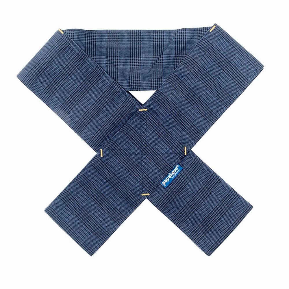 【ふるさと納税】パパ専用抱っこひも グレンチェックネイビー〈パパコソ〉（M・L・XLよりサイズをお選びください） | 雑貨 日用品 人気 おすすめ 送料無料