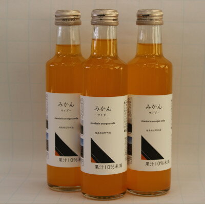 【ふるさと納税】みかんサイダー 200ml×16本【1621613】