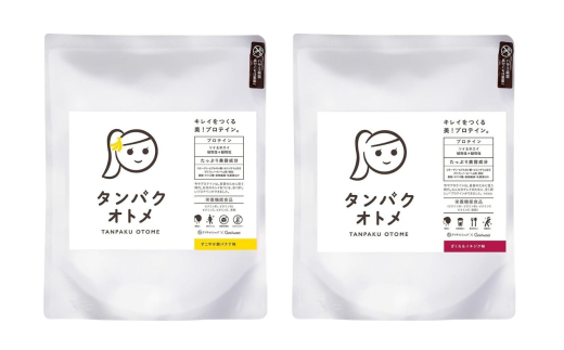 プロテイン タンパクオトメ 2袋 すこやか朝バナナ × ざくろ＆イチジク | プロテイン ソイプロテイン ホエイプロテイン 女性 プロテイン 美容 プロテイン プロテインシェイカー プロテイン サプリメント タマチャンショップ 大分県 中津市