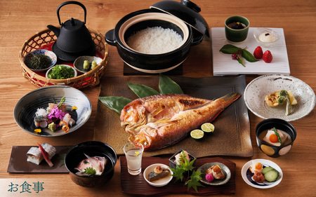 御食国若狭の海、食、文化を堪能する宿「若狭佳日」宿泊ギフト券 3万円分｜道の駅 若狭おばま
