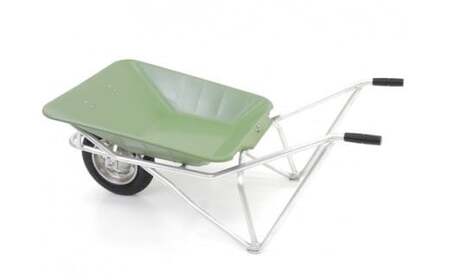 アルミ製一輪車 パワーリフレッシュカー ポリプロピレン(樹脂製)皿付 最大積載量 60kg 岩手県 北上市 M0069 三協製作所