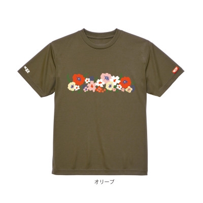 
                  JTTA公認　卓球ユニフォーム＜男女兼用(ドライ):140サイズ＞フラワー2　オリーブ【1671245】
                