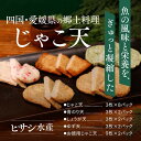 【ふるさと納税】【愛媛の郷土料理】ヒサシ水産　海の幸セットB（じゃこ天、青のり天、しょうが天、ゆず天、お徳用じゃこ天）≪魚 揚げかまぼこ 練り物 すり身≫