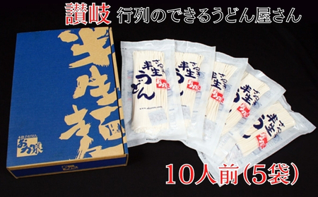 さぬきうどん 半生 10人前 うどん