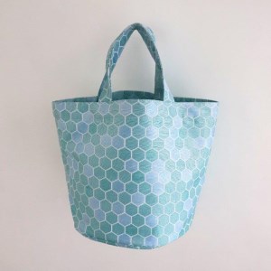 IIYU TEXTILE オケバック＆フロセンウォレット＆木桶(オリジナル焼印入) ブルー