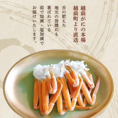 ふるさと納税 越前町 【期間限定】≪浜茹で≫ 越前産水がに中サイズ 10肩(1.75kg) |  | 03