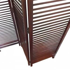 格子 スクリーン ブラウン DK-22-PC_雑貨・日用品  家具・インテリア _【1518600】