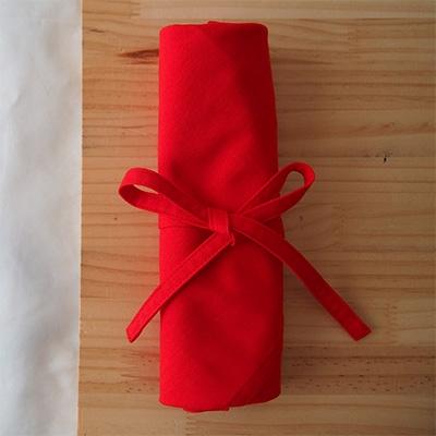 ふるさと納税 田原本町 あづま袋(エコバッグ)　カラー:レッド　Lサイズ1セット |  | 02