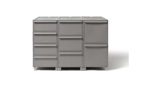 クローゼットシステム 引出しタイプM　3個組　CS-D2 3P (5色からお好きなカラーが選べる) ／ オールホワイト  収納 ライクイット like-it 奈良県 葛城市【like100-1】