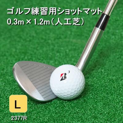 ふるさと納税 国東市 アイリスソーコーゴルフショットマット L 0.3m×1.2m 312ターフ SM398_2377R