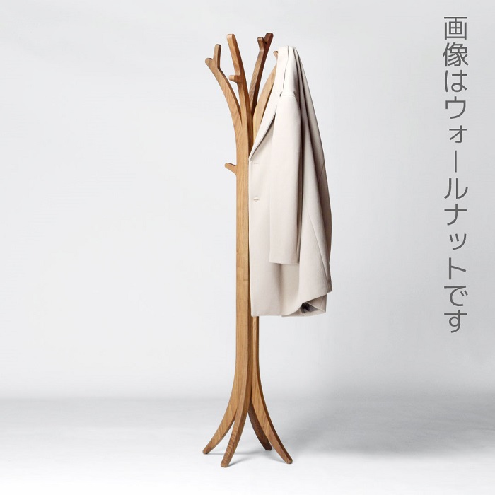 モーダ30コートスタンド ハイ Oak【諸富家具】：C298-006_イメージ2