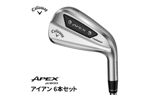 キャロウェイ APEX Ai200 アイアン 6本セット N.S.PRO 950GH neo(S) 