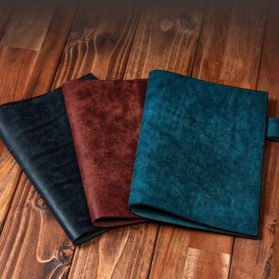 ふるさと納税 東村山市 【A5サイズ】本革手帳・ノートカバー/イタリアンレザー・プエブロ(タバコ/茶) |  | 01