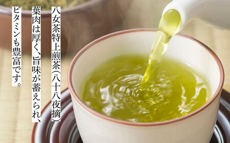 【全6回定期便】福岡銘茶八女茶 特選セット5種 合計550g 老舗製茶店の逸品《豊前市》【株式会社マル五】 [VCL124]