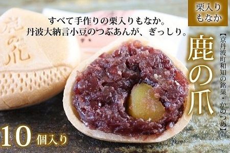 【京丹波の銘菓】 鹿の爪 かのつめ 10個入り [010SF005]