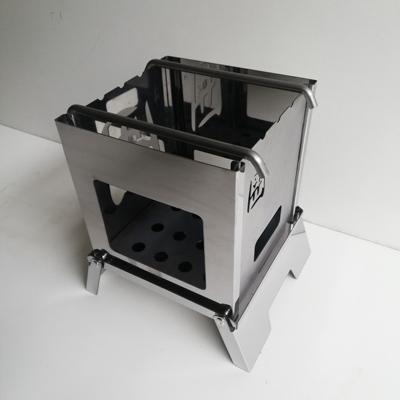 ふるさと納税 守口市 【焚き火台　コンロ】艶消し2トーンカラー囲(かこみ)S ネームあり　B5ファイル付
