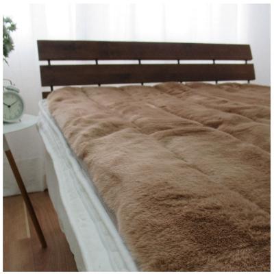 ふるさと納税 泉大津市 日本製　ミンクファー調　敷きパッド　シングル　100×205cm　ブラウン　MK-2BR |  | 03