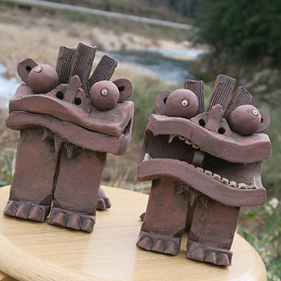 ふるさと納税 安芸太田町 【広島県安芸太田町・風炎窯】〜魔除けでがんす!シーサーでがんす!