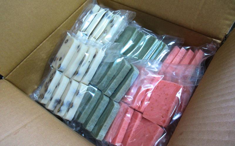 和楽の切り餅 バラエティセット｜鳥取 もち モチ お餅 よもぎ 黒豆 えび【52016】