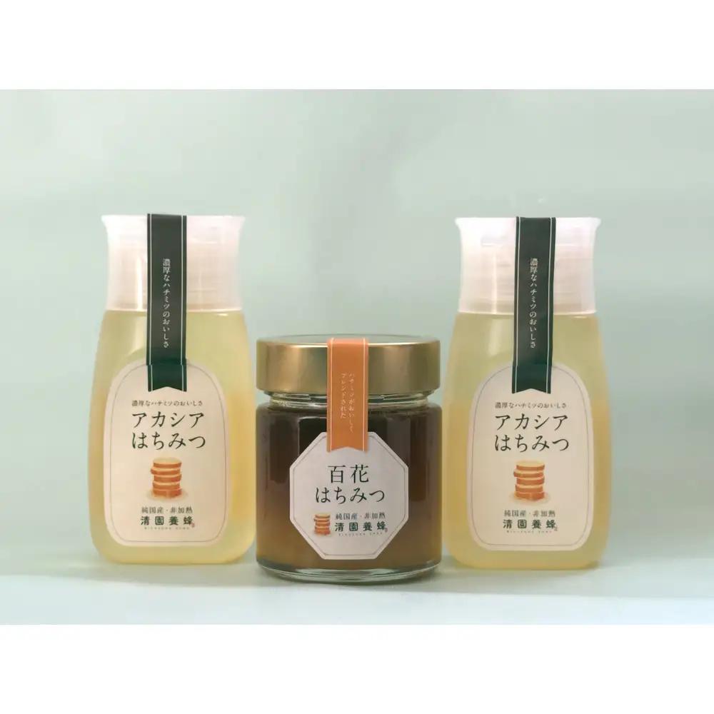 はちみつセット アカシア 600g 百花 200g 国産蜂蜜 はちみつ 