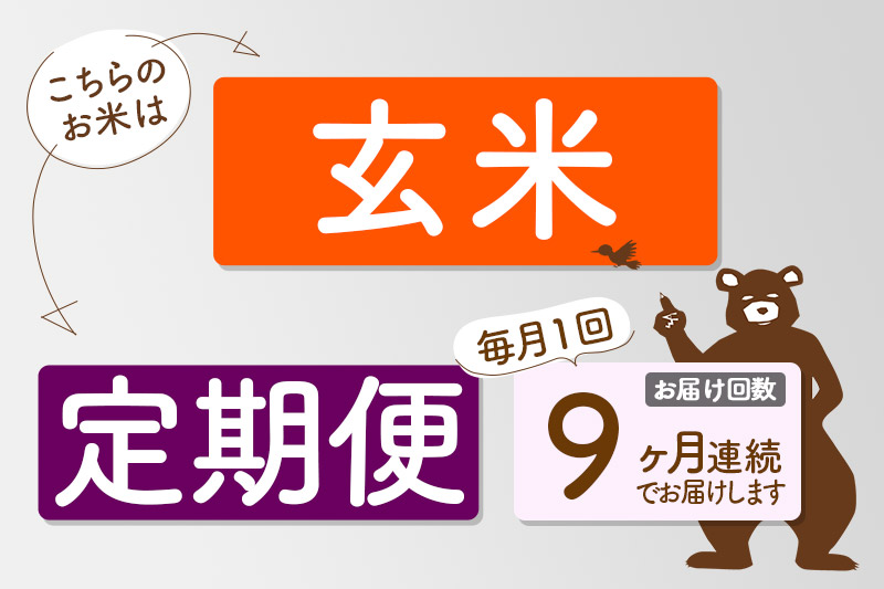 ※新米 令和6年産※《定期便9ヶ月》秋田県産 あきたこまち 4kg【玄米】(2kg小分け袋) 2024年産 お届け時期選べる お届け周期調整可能 隔月に調整OK お米 おおもり|oomr-20209_