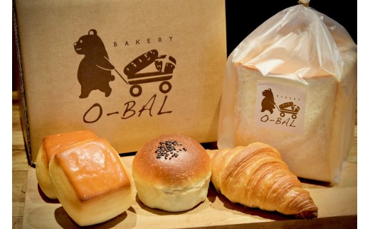 ベーカリーオーバルの人気パンセット　0154-2501