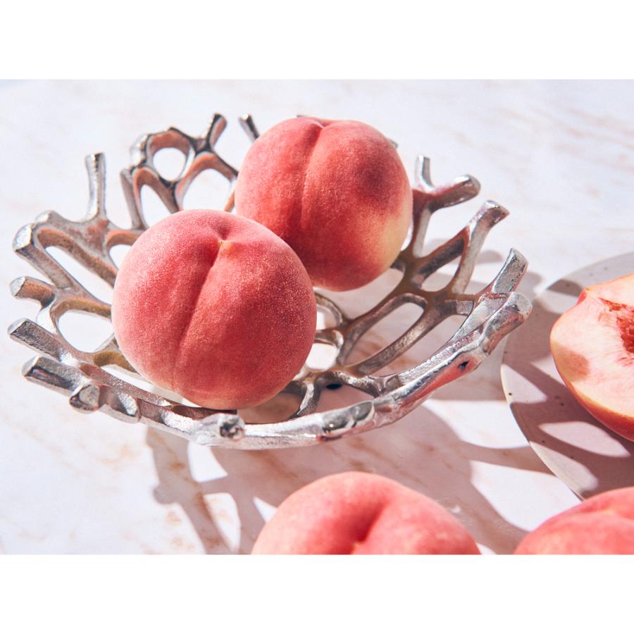 ＜Bonchi＞甲州市産 大玉桃 6個入り　2.7kg 自然農法