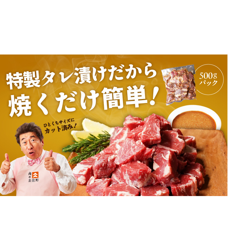 【氷温熟成×特製ダレ】牛ヒレ 500g＋牛すじ肉 1kg 総量1.5kg【味付き 訳あり サイズ不揃い 小分け 冷凍 SDGs フードロス カレー 煮込みに】 mrz0379_イメージ3