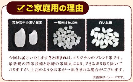 【3ヶ月定期便】熊本県産 さとほまれ 無洗米 ご家庭用 定期便 15kg 《申込み翌月から発送》熊本県 玉名郡 玉東町 米 こめ コメ ブレンド米 送料無料｜人気米 熊本県産米 お米 生活応援米