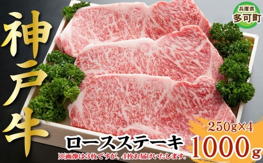 
                  神戸牛 ロースステーキ 1000g TKST10 [1215]
                