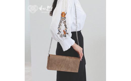【和然WASHIKA】Miyabi － 雅 － Clutch & Shoulder 2way Bag カラー：ブラック