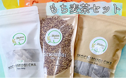 
                  ＜佐用町産＞もち麦茶セット（もち麦茶スティック・ティーパックと玄麦入り）
                
