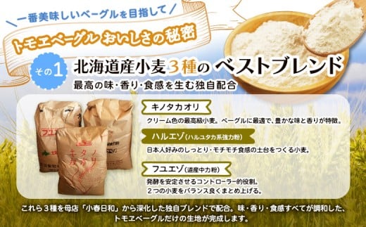 トモヱベーグル ギフトセット「北の麦輪（むぎわ）5個セット」