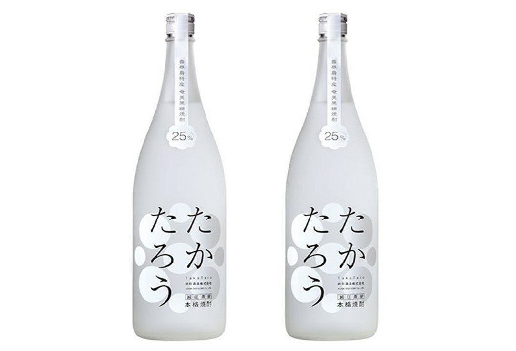 【ふるさと納税】 黒糖 焼酎 たかたろう ( 25度 ) 一升瓶 ( 1800ml ) × 2本 朝日酒造 奄美群島 お酒 アルコール 喜界島 おすすめ プレゼント 贈り物 ギフト 人気 お土産 贈り物 糖質0 プリン体 健康 味 コク 麹 米麹 深み 飲み方 炭酸割 飲みやすい 銘柄 送料無料