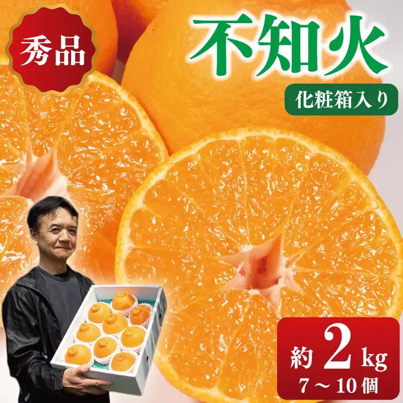 贈答用 不知火 2.0kg 7～10 個 不知火 みかん