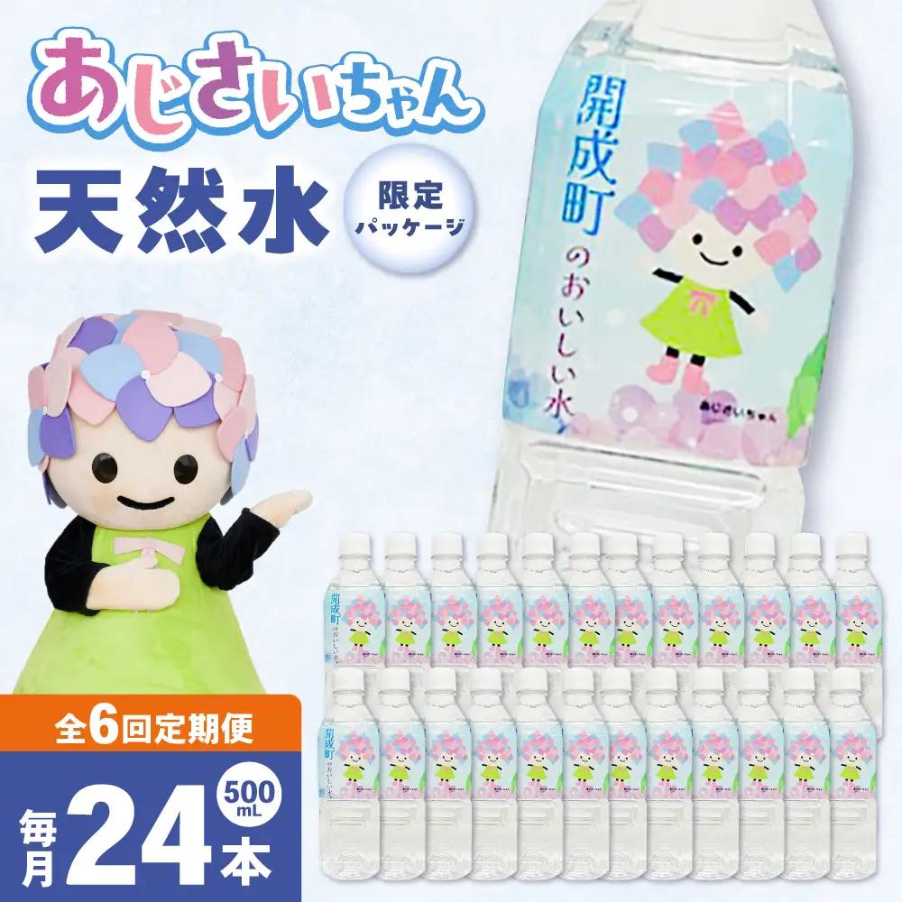 ミネラルウォーター 【全6回定期便（毎月お届け）】ミネラルウォーター （500mL×24本）1箱 [BDBE003-10]