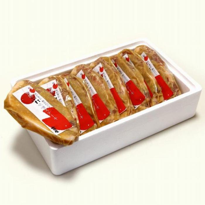 【ふるさと納税】雪国ぶた味噌ステーキ　180g×8枚　新潟県　肉　お肉　豚肉　ステーキ　味噌　個包装　ギフト | 肉 お肉 にく 食品 新潟県産 人気 おすすめ 送料無料 ギフト