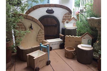 ＜Moon Rabbit＞ステキなコーナーが作れるフレンチ塀≪エクステリア ガーデニング 屋外 ガーデンファニチャー≫    