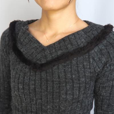 ふるさと納税 山梨県 K18 0.2ctダイヤモンド　サークルペンダントネックレス　HH019119 |  | 03