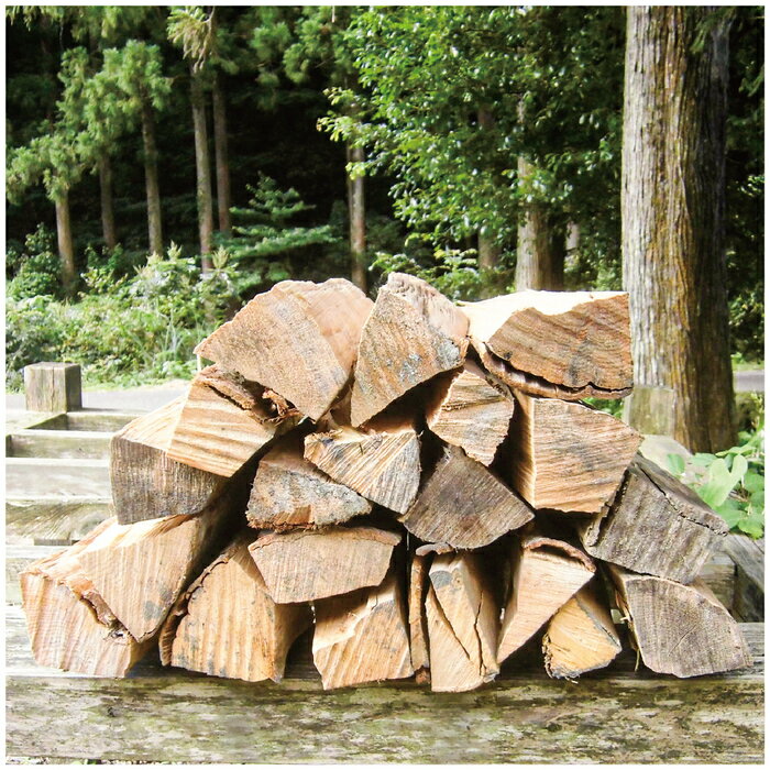 【ふるさと納税】26-563．【数量限定】四万十市産　森のなかまの薪　約10kg×2箱 マキ まき アウトドア キャンプ 焚き火 高知 四万十 しまんと 送料無料